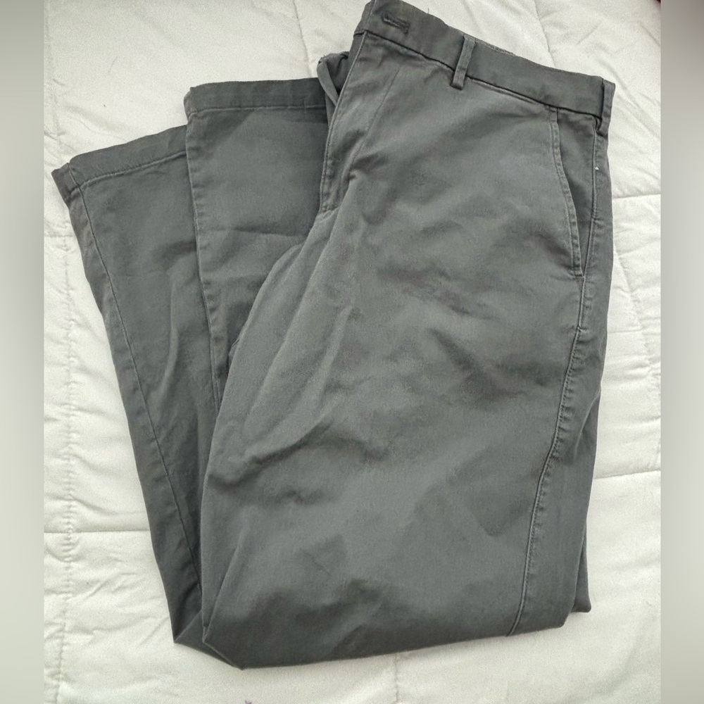 GAP Charcoal Straight Leg Trousers